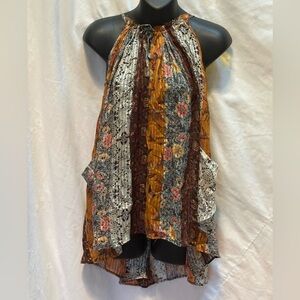 Isabel Marant Floral Halter Neck Women's Top